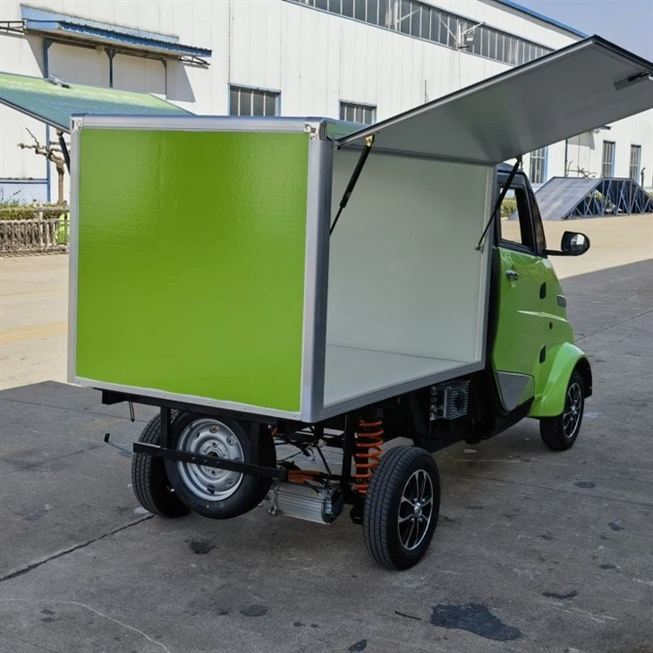Chinese EEC L7e Mini Electric Pickup Truck For Last Mile Delivery