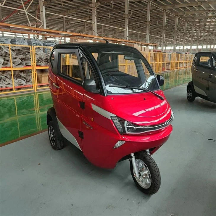 Enclosed Cabin Type L2e Electric Motor Tricycle