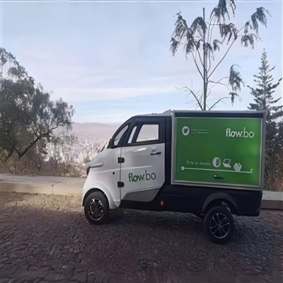 RUNHORSE Elektrischer Mini-LKW mit großem Trichter für den Transport mit EEC