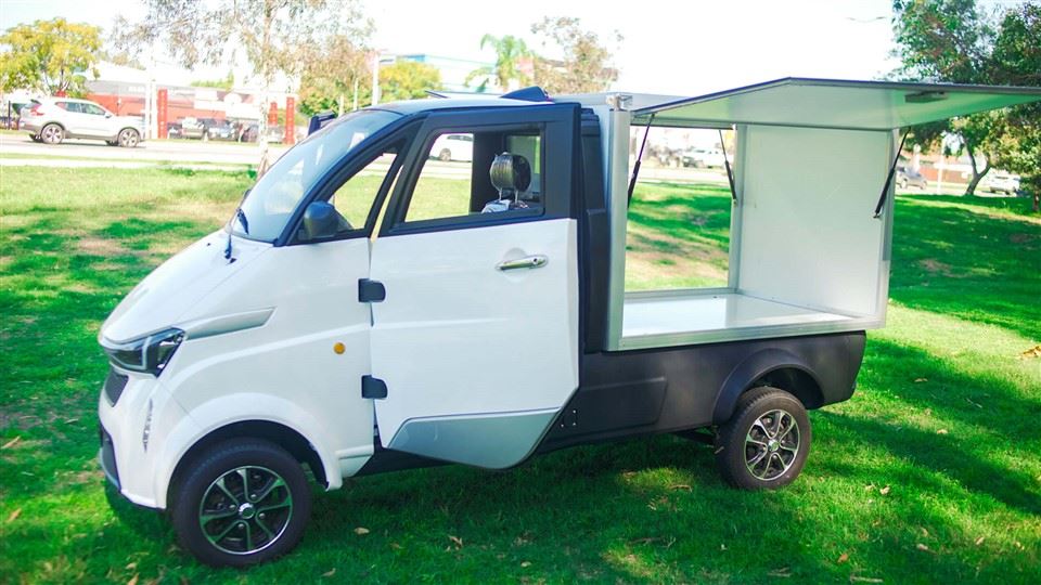 L7e EEC Mini Electric Van Customized COC Electric Food Delivery Car L7e EEC Mini Electric Van Customized COC Electric Food Delivery Car