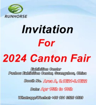 Runhorse lädt Sie zum Verhandeln auf der Canton Fair ein